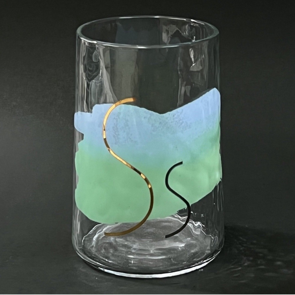 Anthropologie art deco cup